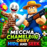 Meccha Chameleon: Obby Hide and Seek